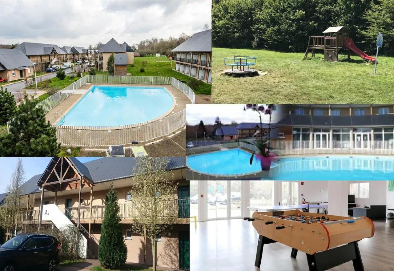 Le Fleur"H"On 11 D'Honfleur, T2 En Residence Avec Piscine, Wifi Et Parking Gratuits Экемовиль Экстерьер фото